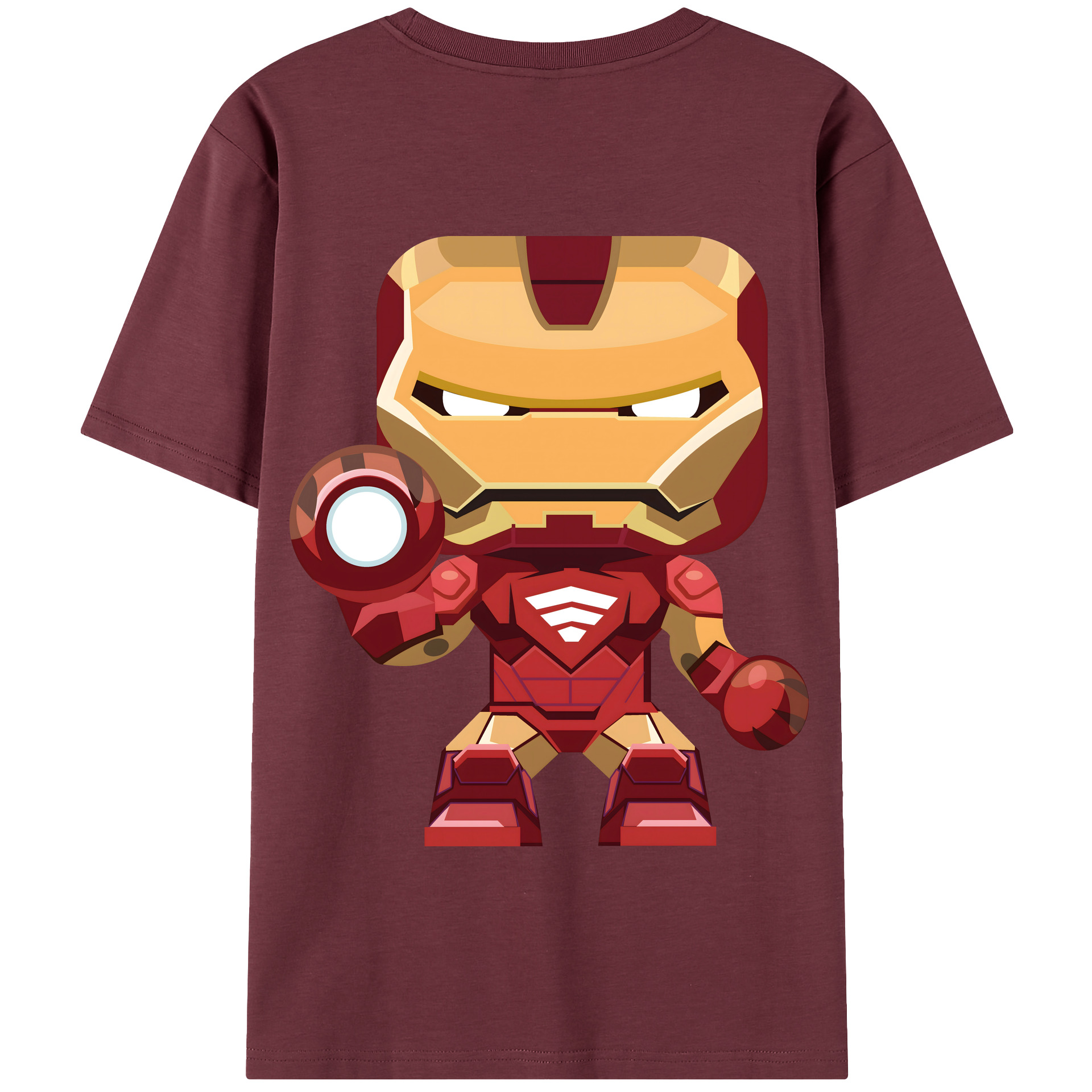 （画像用） アベンジャーズ The Avengers 綿100％半袖Tシャツ（背面プリント）